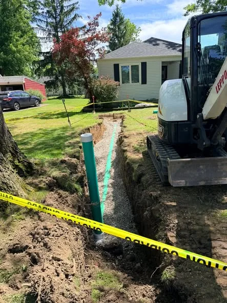 Sewer replacement in North Olmsted